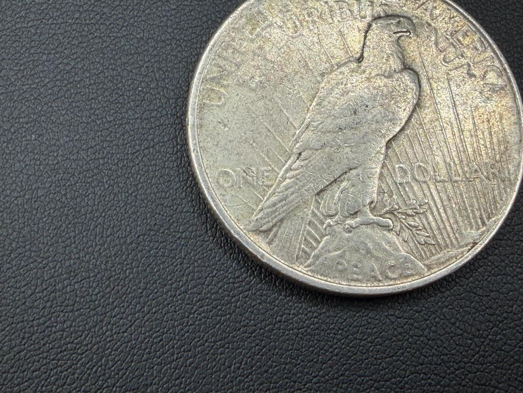 1922 U.S. PEACE SILVER DOLLAR - 6
