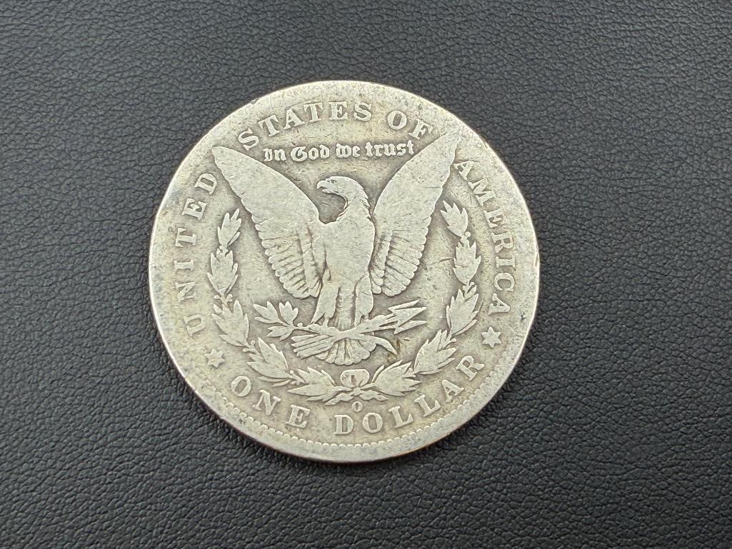 1896-O U.S. MORGAN SILVER DOLLAR - 4