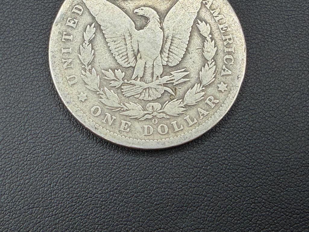 1896-O U.S. MORGAN SILVER DOLLAR - 6