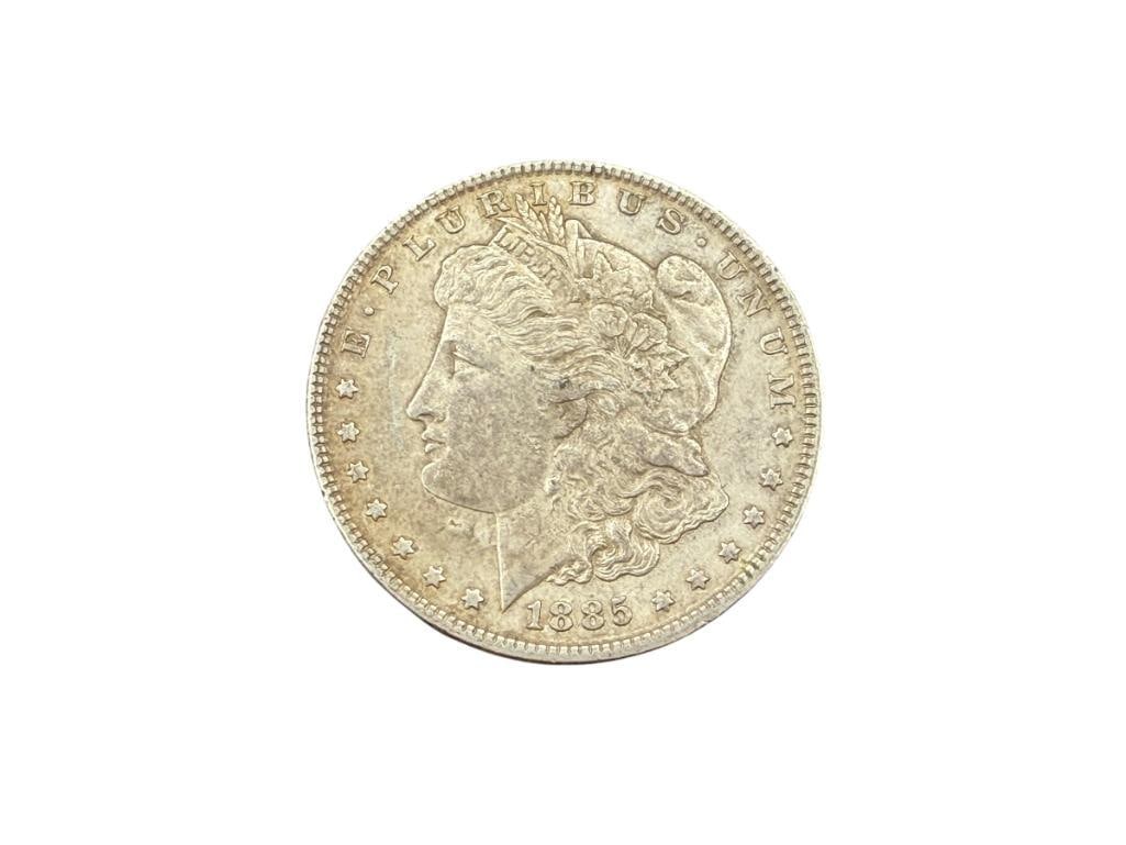 1885 U.S. MORGAN SILVER DOLLAR (1 of 6)