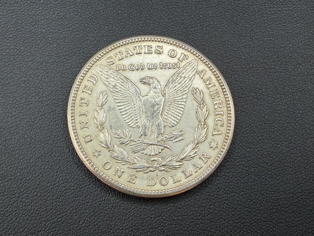 1921-S U.S. MORGAN SILVER DOLLAR - 4