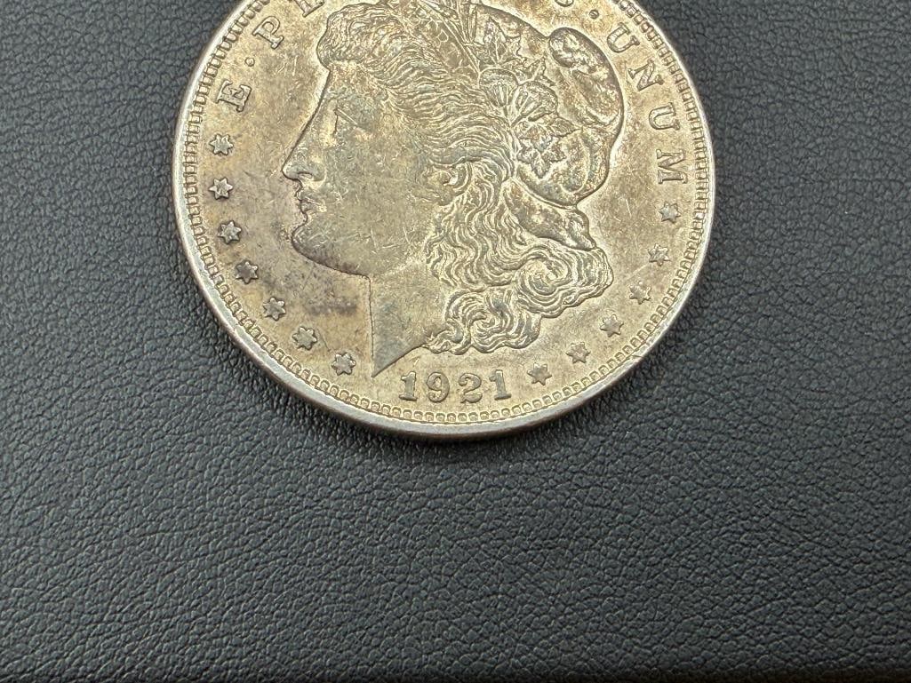 1921 U.S. MORGAN SILVER DOLLAR - 3