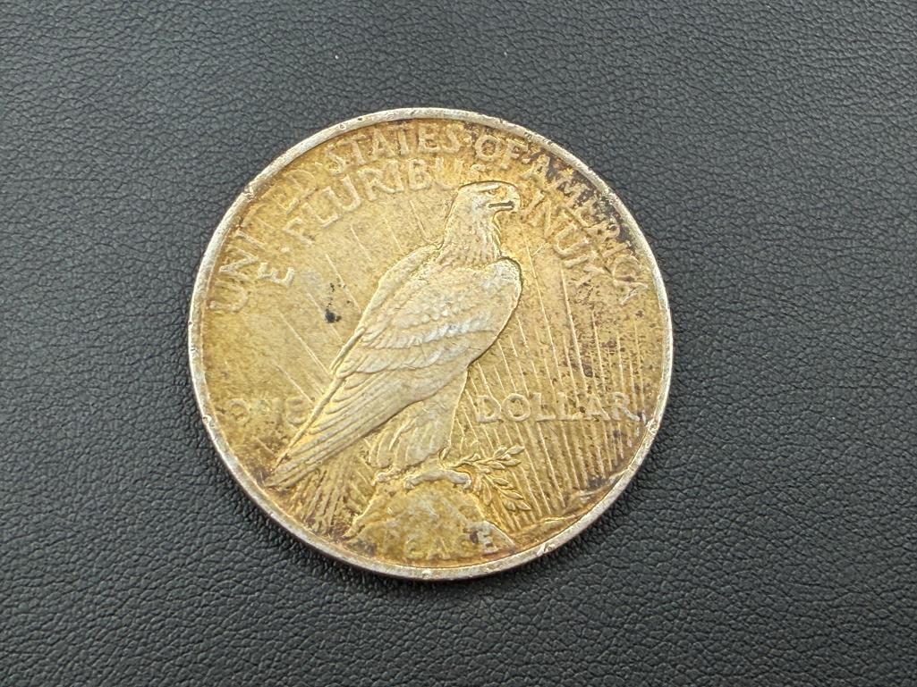 1923 U.S. PEACE SILVER DOLLAR - 4