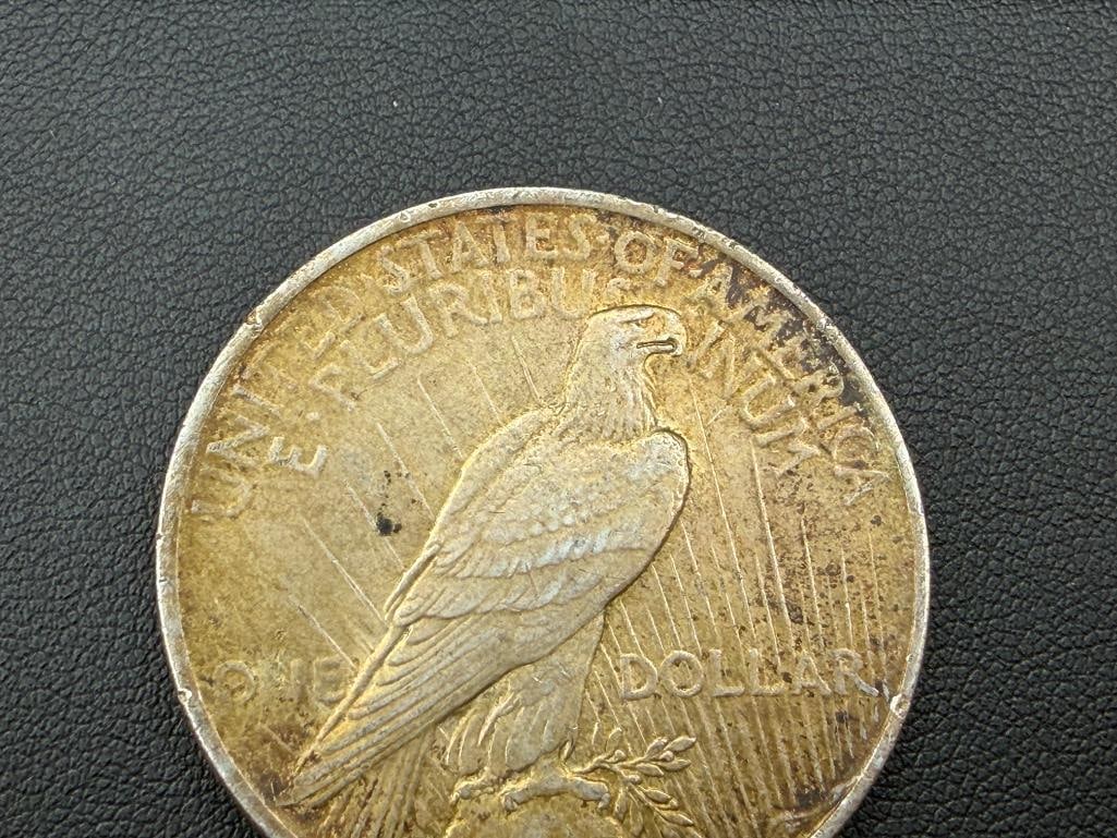 1923 U.S. PEACE SILVER DOLLAR - 5