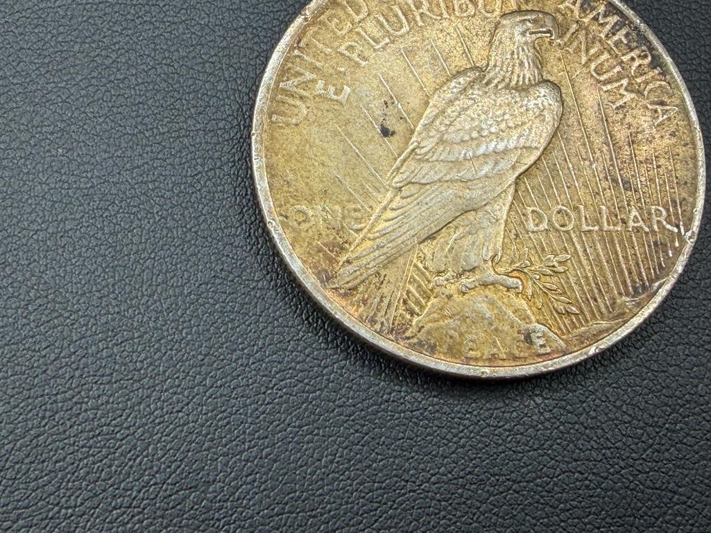 1923 U.S. PEACE SILVER DOLLAR - 6