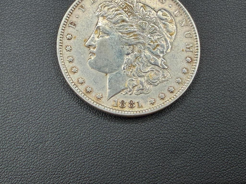 1881 U.S. MORGAN SILVER DOLLAR - 3