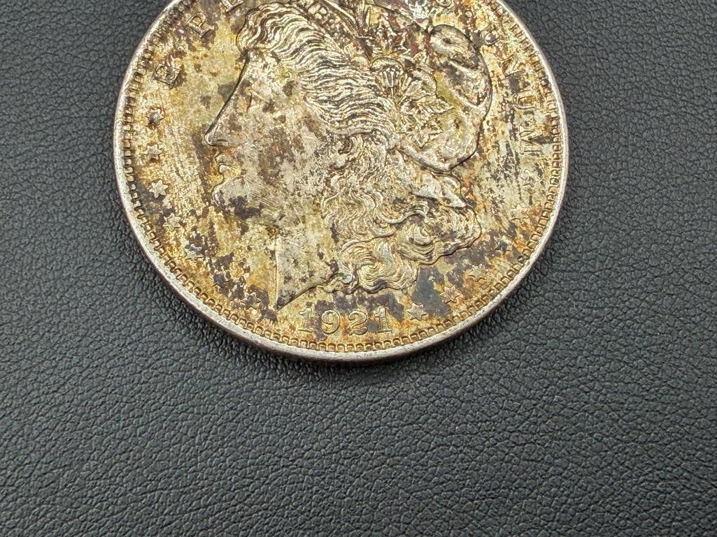 1921 U.S. MORGAN SILVER DOLLAR - 3