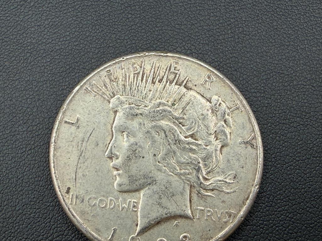 1923-S U.S. PEACE SILVER DOLLAR - 2