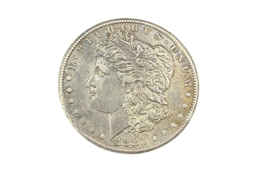 1883-CC U.S. MORGAN SILVER DOLLAR (1 of 6)