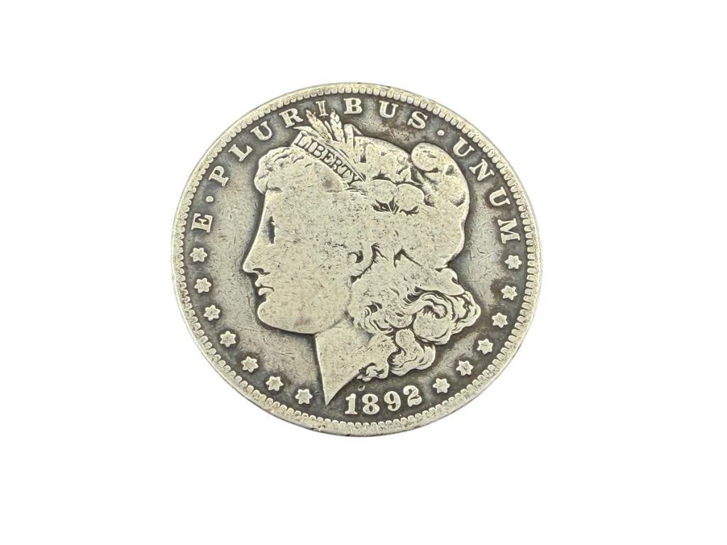1892-O U.S. MORGAN SILVER DOLLAR (1 of 6)