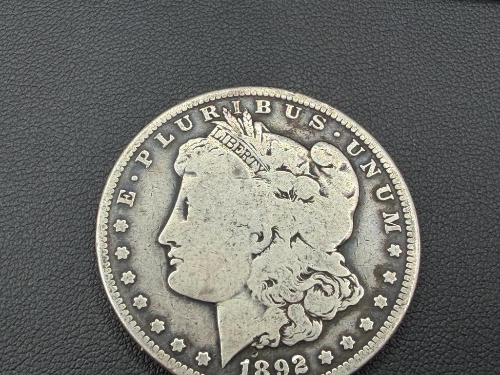 1892-O U.S. MORGAN SILVER DOLLAR - 2