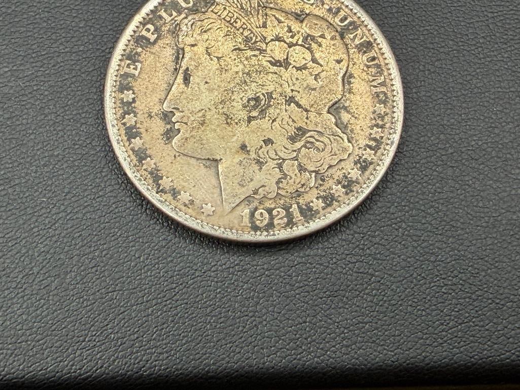 1921 U.S. MORGAN SILVER DOLLAR - 3