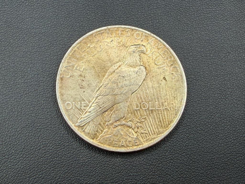 1922 U.S. PEACE SILVER DOLLAR - 4