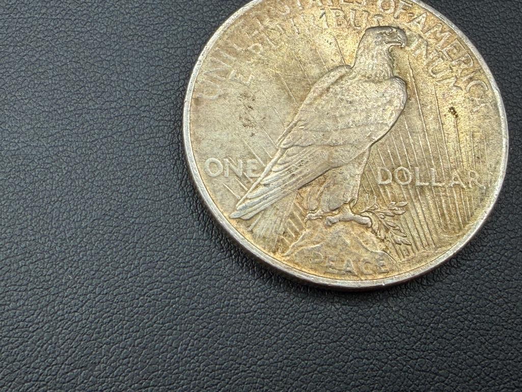 1922 U.S. PEACE SILVER DOLLAR - 6