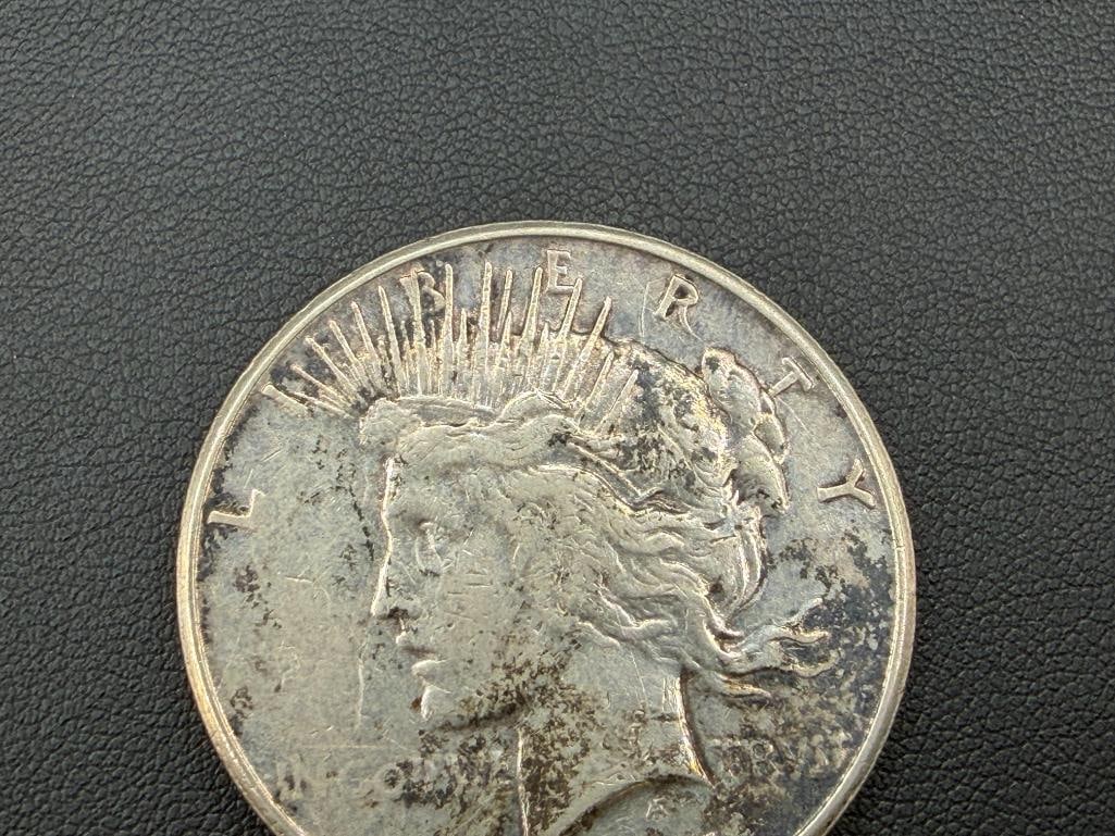 1925-S U.S. PEACE SILVER DOLLAR - 2