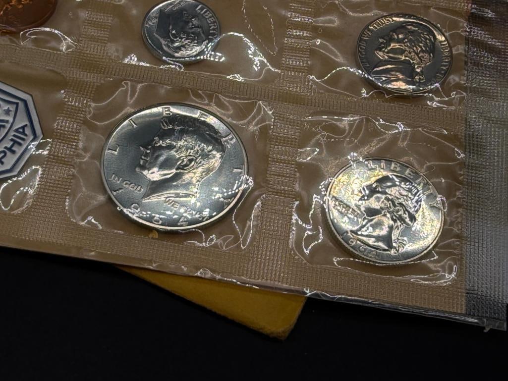 EIGHT U.S. MINT PROOF SETS INCLUDING TWO 1961, TWO 1962, TWO 1963, AND TWO 1964 - 10