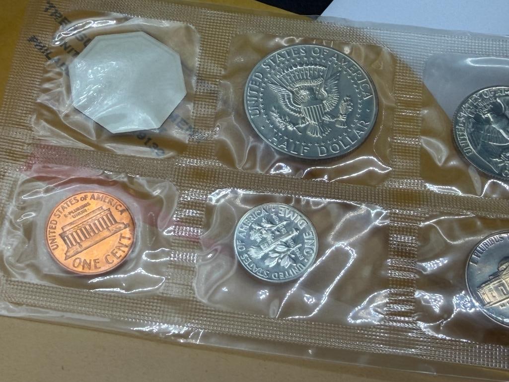 EIGHT U.S. MINT PROOF SETS INCLUDING TWO 1961, TWO 1962, TWO 1963, AND TWO 1964 - 11