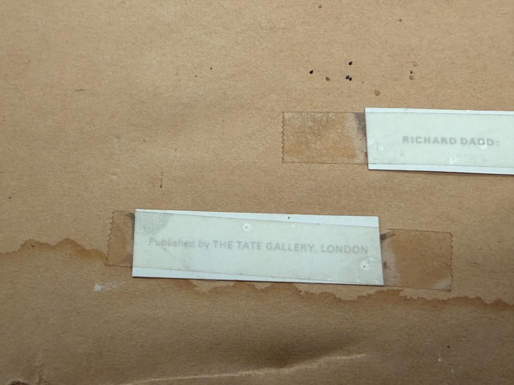 RICHARD DADD ENGLISH ARTIST PRINT THE FAIRY FELLER'S MASTER STROKE PUBLISHED BY THE TATE GALLERY - 10