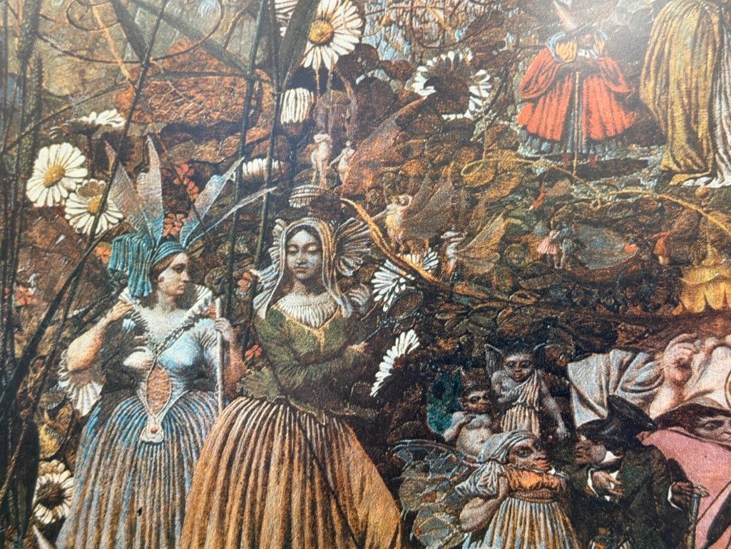 RICHARD DADD ENGLISH ARTIST PRINT THE FAIRY FELLER'S MASTER STROKE PUBLISHED BY THE TATE GALLERY - 4