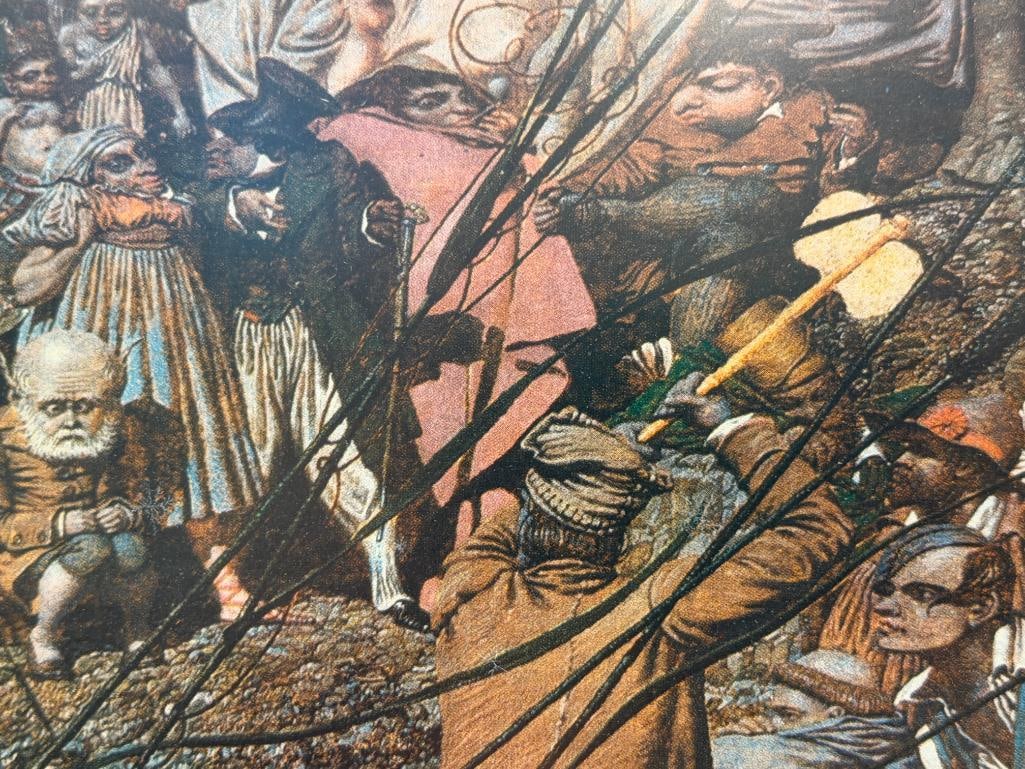 RICHARD DADD ENGLISH ARTIST PRINT THE FAIRY FELLER'S MASTER STROKE PUBLISHED BY THE TATE GALLERY - 5