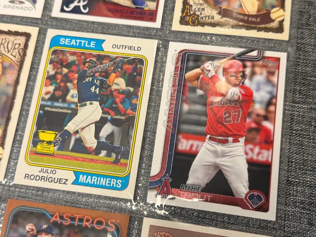 BASEBALL FUTURE HALL OF FAMERS STARS CLAYTON KERSHAW, CHRIS SALE, RONALD ACUNA JR. ALEX BERGMAN - 4