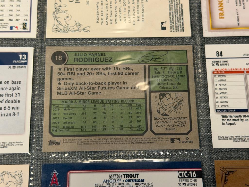 BASEBALL FUTURE HALL OF FAMERS STARS CLAYTON KERSHAW, CHRIS SALE, RONALD ACUNA JR. ALEX BERGMAN - 8