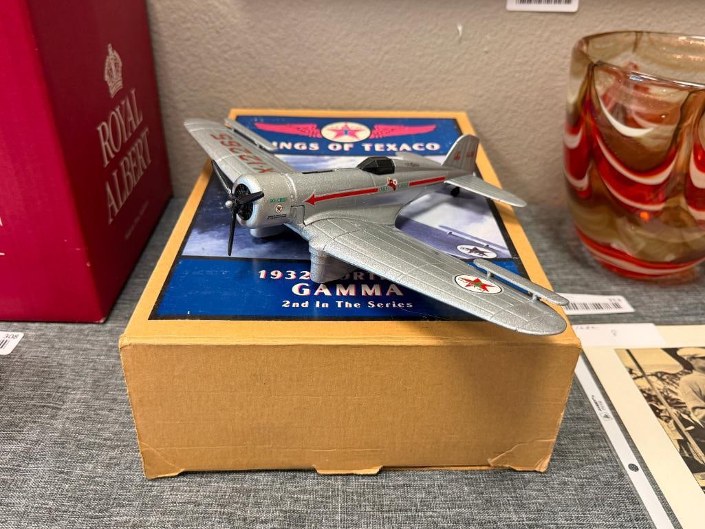 TEXACO 1932 NORTHDROP GAMMA DIE-CAST MODEL COIN BANKS BY ERTL - 2