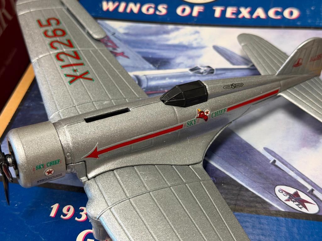 TEXACO 1932 NORTHDROP GAMMA DIE-CAST MODEL COIN BANKS BY ERTL - 3