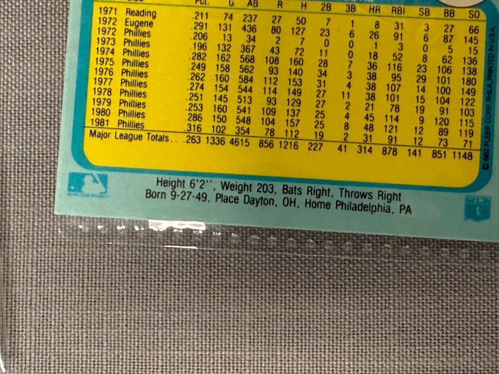 1982 FLEER BASEBALL HALL OF FAMER CARDS JIM RICE, ANDRE DAWSON, ROD CAREW, DAVE WINFIELD - 11