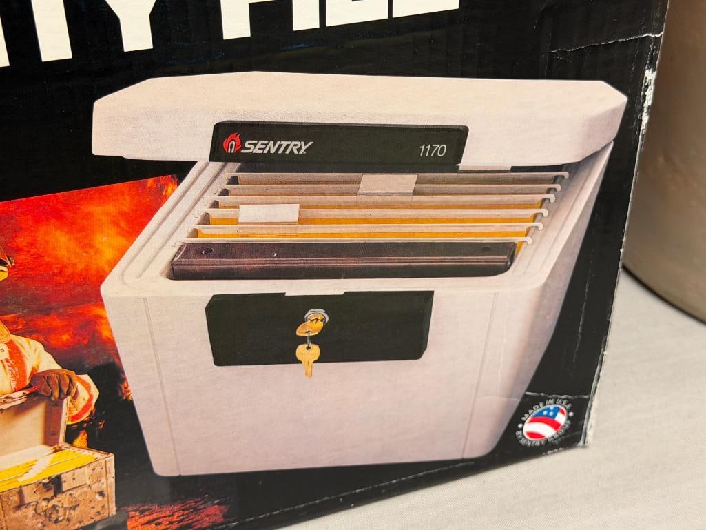 SENTRY 1170 LETTER SIZE FIRE-SAFE SECURITY FILE NEW OLD STOCK - 3