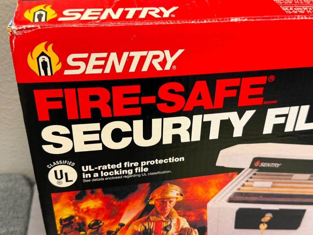 SENTRY 1170 LETTER SIZE FIRE-SAFE SECURITY FILE NEW OLD STOCK - 4