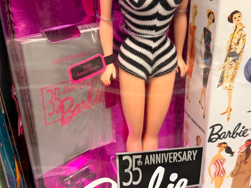 FOUR BARBIE DOLL ENSEMBLES 35TH ANNIVERSARY, HAPPY HALLOWEEN BARBIE & KELLY, THE LITTLE MERMAID - 10