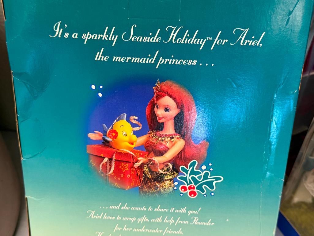 FOUR BARBIE DOLL ENSEMBLES 35TH ANNIVERSARY, HAPPY HALLOWEEN BARBIE & KELLY, THE LITTLE MERMAID - 18