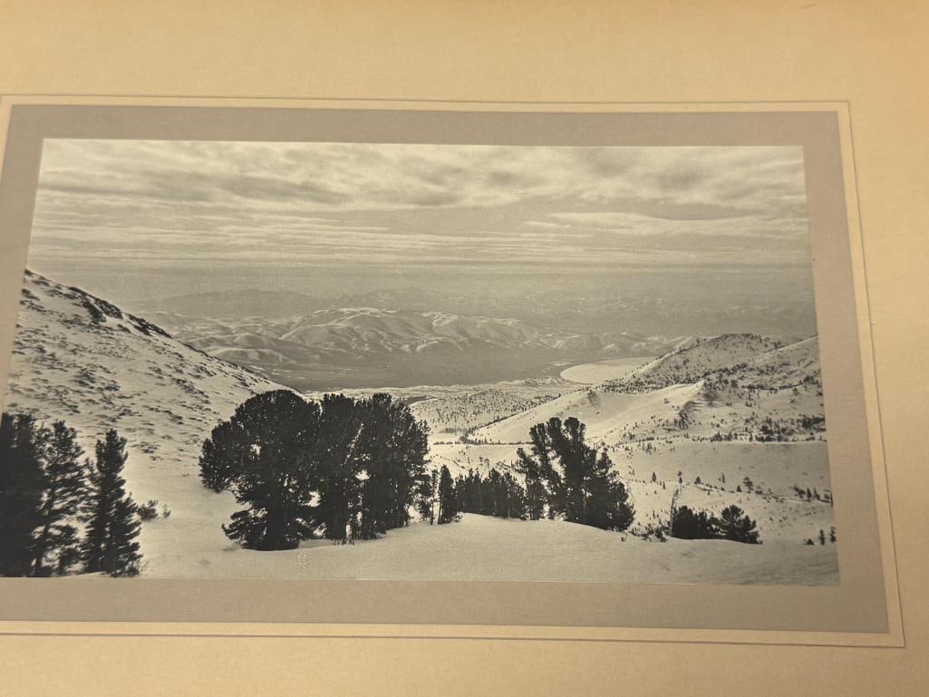 20TH CENTURY BLACK AND WHITE PHOTOGRAPHS OF NEVADA LANDSCAPES SIERRA NEVADAS AND PYRAMID LAKE - 2