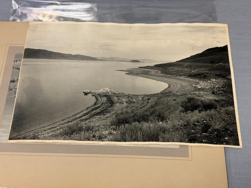 20TH CENTURY BLACK AND WHITE PHOTOGRAPHS OF NEVADA LANDSCAPES SIERRA NEVADAS AND PYRAMID LAKE - 7