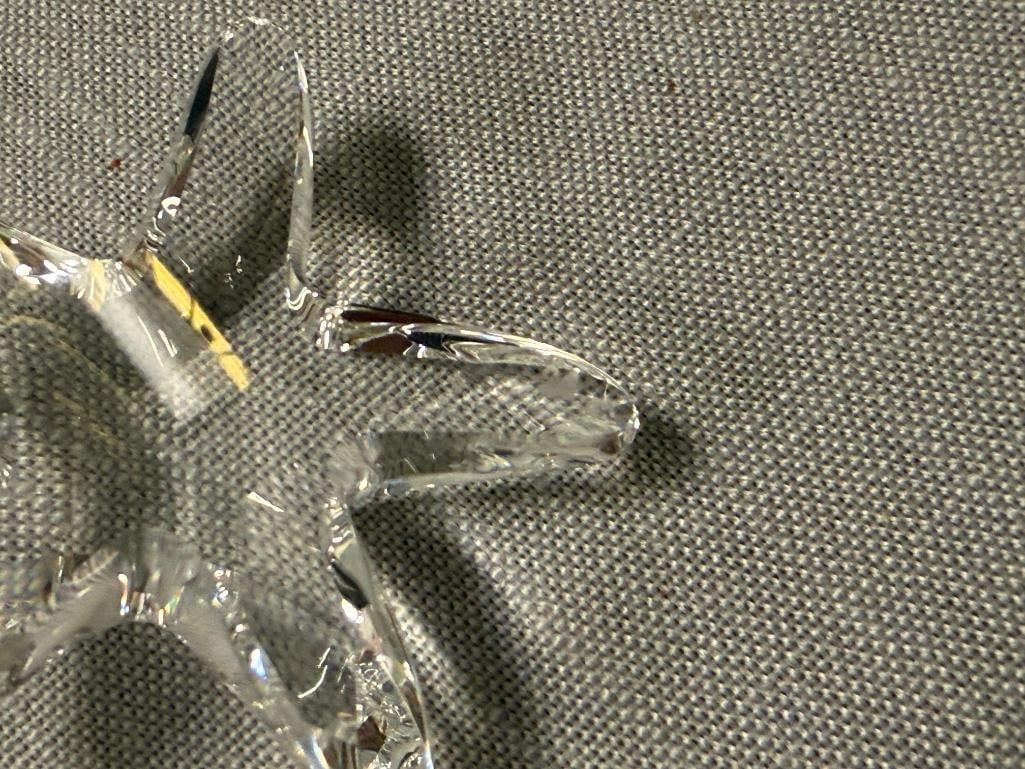 SWAROVSKI CRYSTAL MARINE FIGURINES STAR FISH, CLAM SHELL, SEA GLASS AND IRIDESCENT STAR FISH - 8