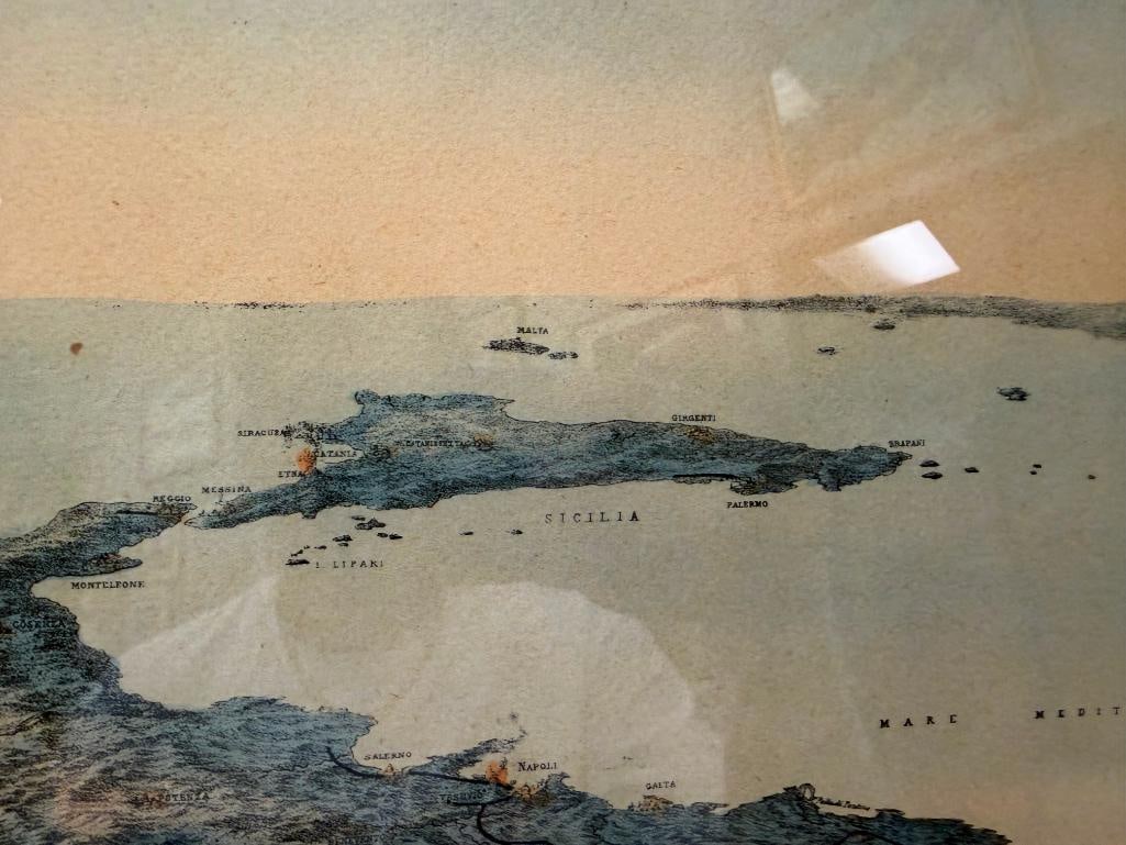 20TH CENTURY BIRDSEYE VIEW / PANORAMIC VIEW OF ITLAY PUBLISHED BY EDIZIONI GRAFICHE TASSOTTI - 5