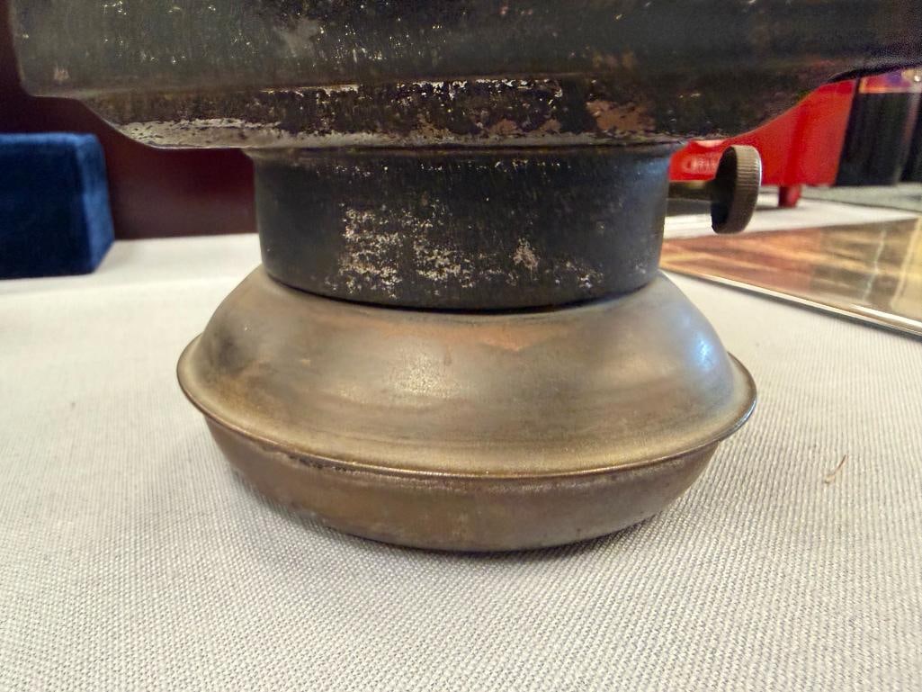 CIRCA 1910 FORD MODEL 115 REAR / SIDE KEROSENE LAMP MADE BY THE JNO. W. BROWNING MFG. CO. - 8