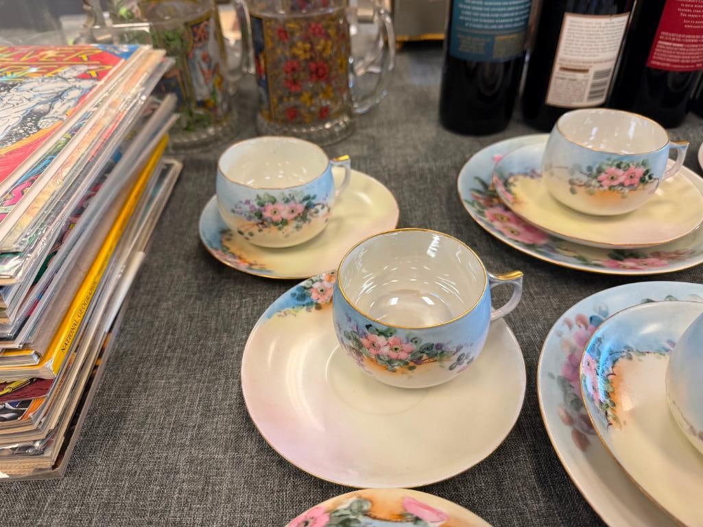 THOMAS / J&C BAVARIA GERMAN CHINA HAND PAINTED FLORAL DESIGN WITH GILT ACCENTS - 20