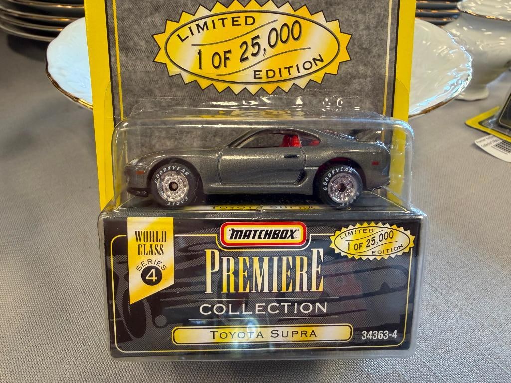 1990'S MATCHBOX HOT AUGUST NIGHTS AND PREMIERE COLLECTION 1/64 DIE-CAST TOY COLLECTOR CARS - 12