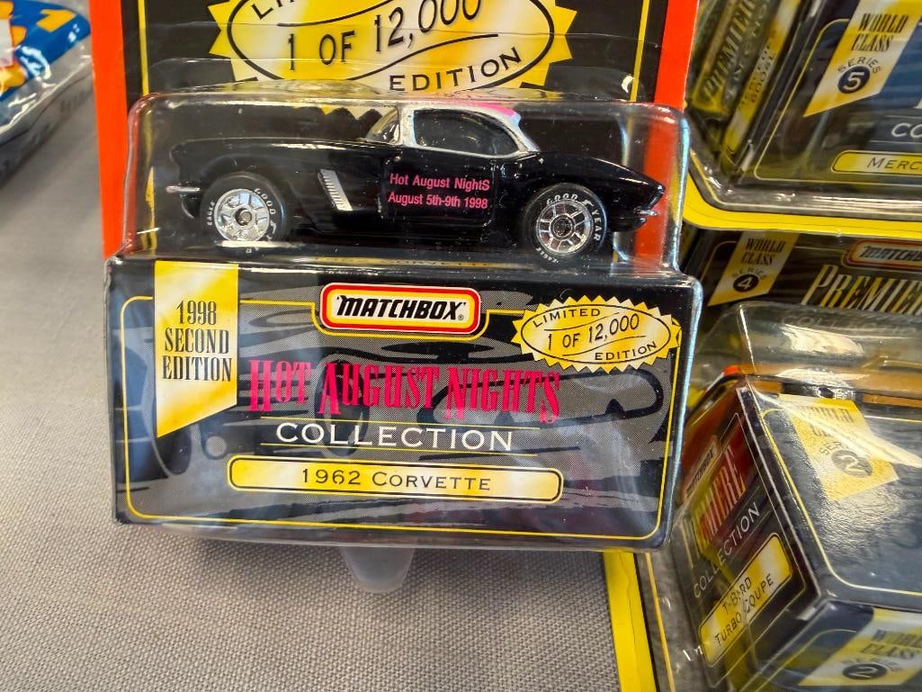 1990'S MATCHBOX HOT AUGUST NIGHTS AND PREMIERE COLLECTION 1/64 DIE-CAST TOY COLLECTOR CARS - 8