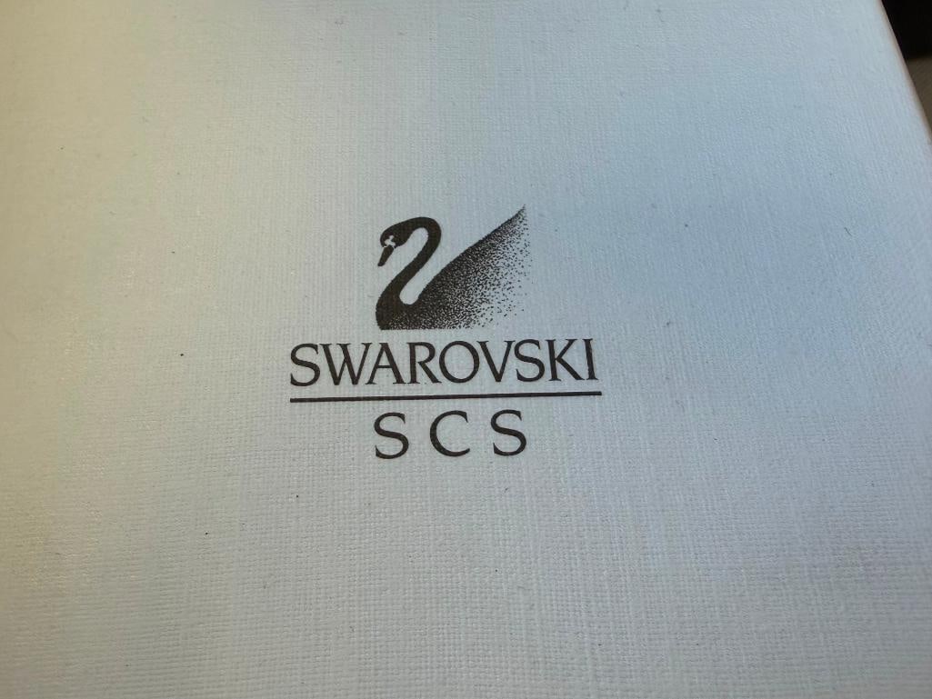 SWAROVSKI CRYSTAL SCS 10TH ANNIVERSARY SQUIRREL FIGURINE RELEASED IN 1997 DESIGNED BY A. HIRZINGER - 11