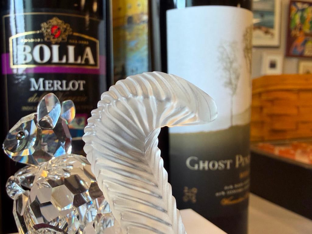 SWAROVSKI CRYSTAL SCS 10TH ANNIVERSARY SQUIRREL FIGURINE RELEASED IN 1997 DESIGNED BY A. HIRZINGER - 9
