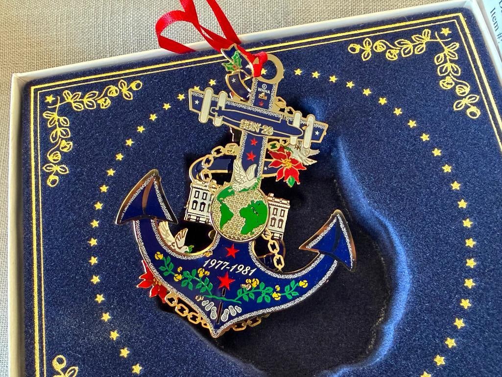 2024 THE WHITE HOUSE HISTORICAL ASSOCIATION CHRISTMAS ORNAMENT - 10