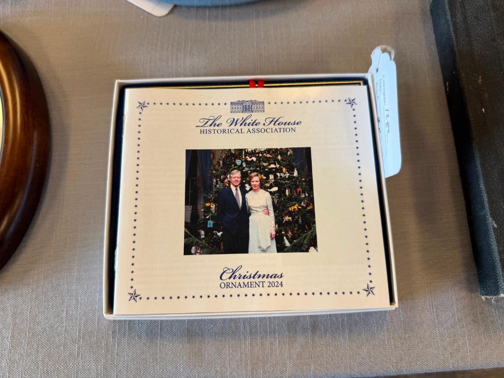 2024 THE WHITE HOUSE HISTORICAL ASSOCIATION CHRISTMAS ORNAMENT - 2