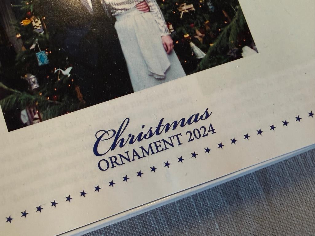 2024 THE WHITE HOUSE HISTORICAL ASSOCIATION CHRISTMAS ORNAMENT - 3