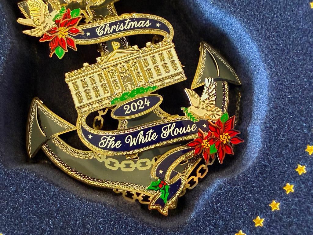 2024 THE WHITE HOUSE HISTORICAL ASSOCIATION CHRISTMAS ORNAMENT - 9