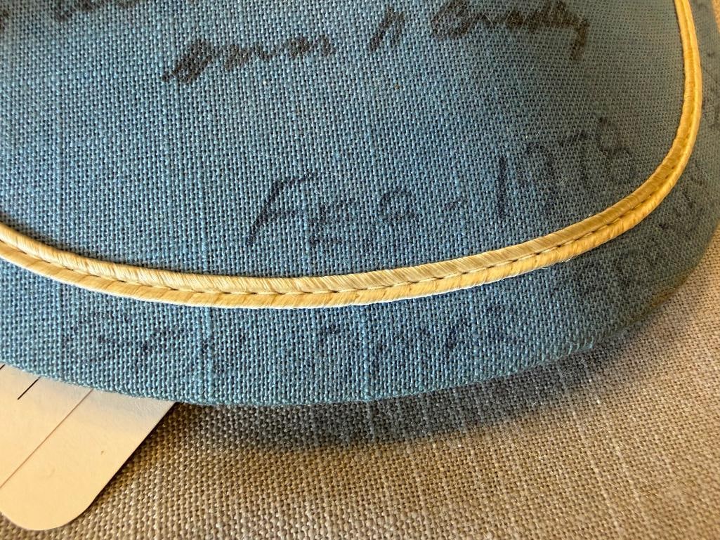 1970'S VOLKSWAGEN WESTERN REGION SIGNED CAP BY GENERAL OMAR NELSON BRADLEY - 6