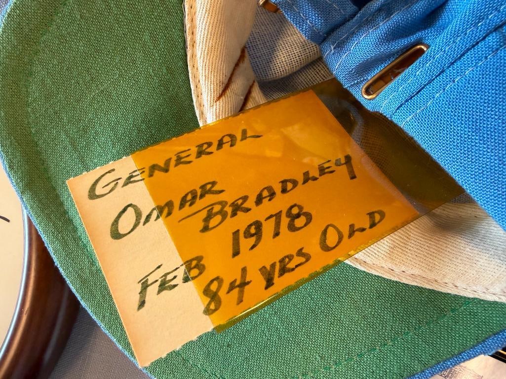 1970'S VOLKSWAGEN WESTERN REGION SIGNED CAP BY GENERAL OMAR NELSON BRADLEY - 8