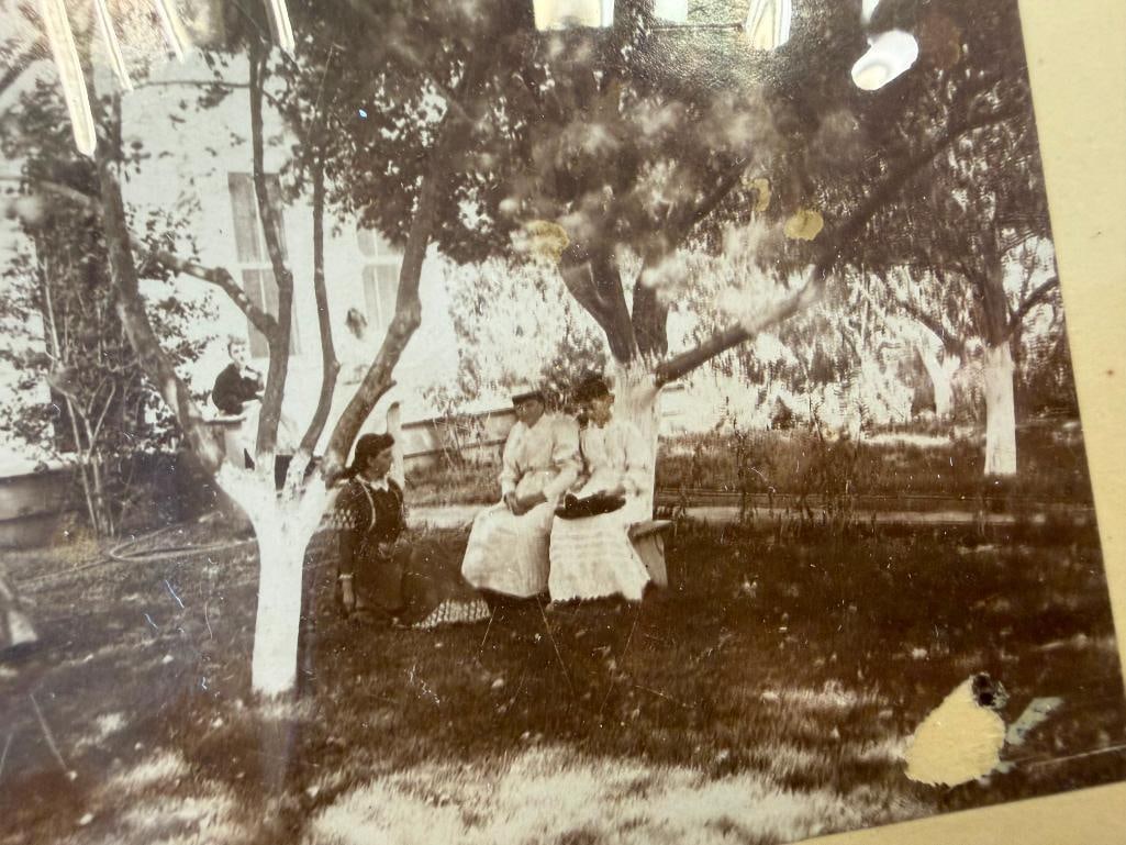 EARLY 1900'S SEPIA TONED PHOTOGRAPH OF ORMSBY HOUSE IN CARSON CITY, NV - 3